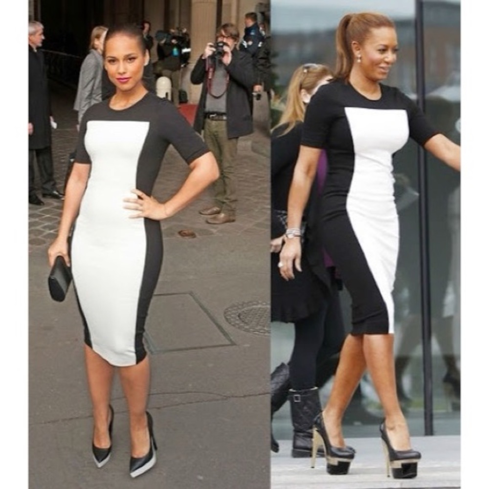 Stella McCartney Colorblock Jersey Dress